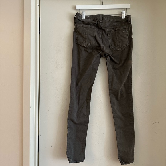 Rag & Bone Legging Jean in PFD Green - Picture 3 of 6